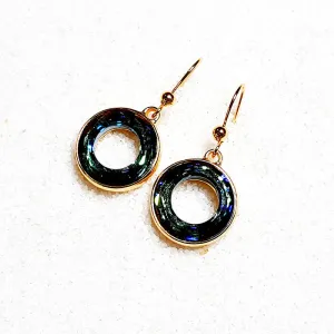 Kizzy Blue Crystal Drop Earrings