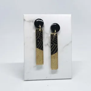 Kyoto Long Gold Earrings