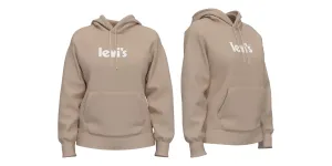 Levi's Felpa Graphic Hoodie Rainbow Gradient 18487-0144 purea di pesca-rosa