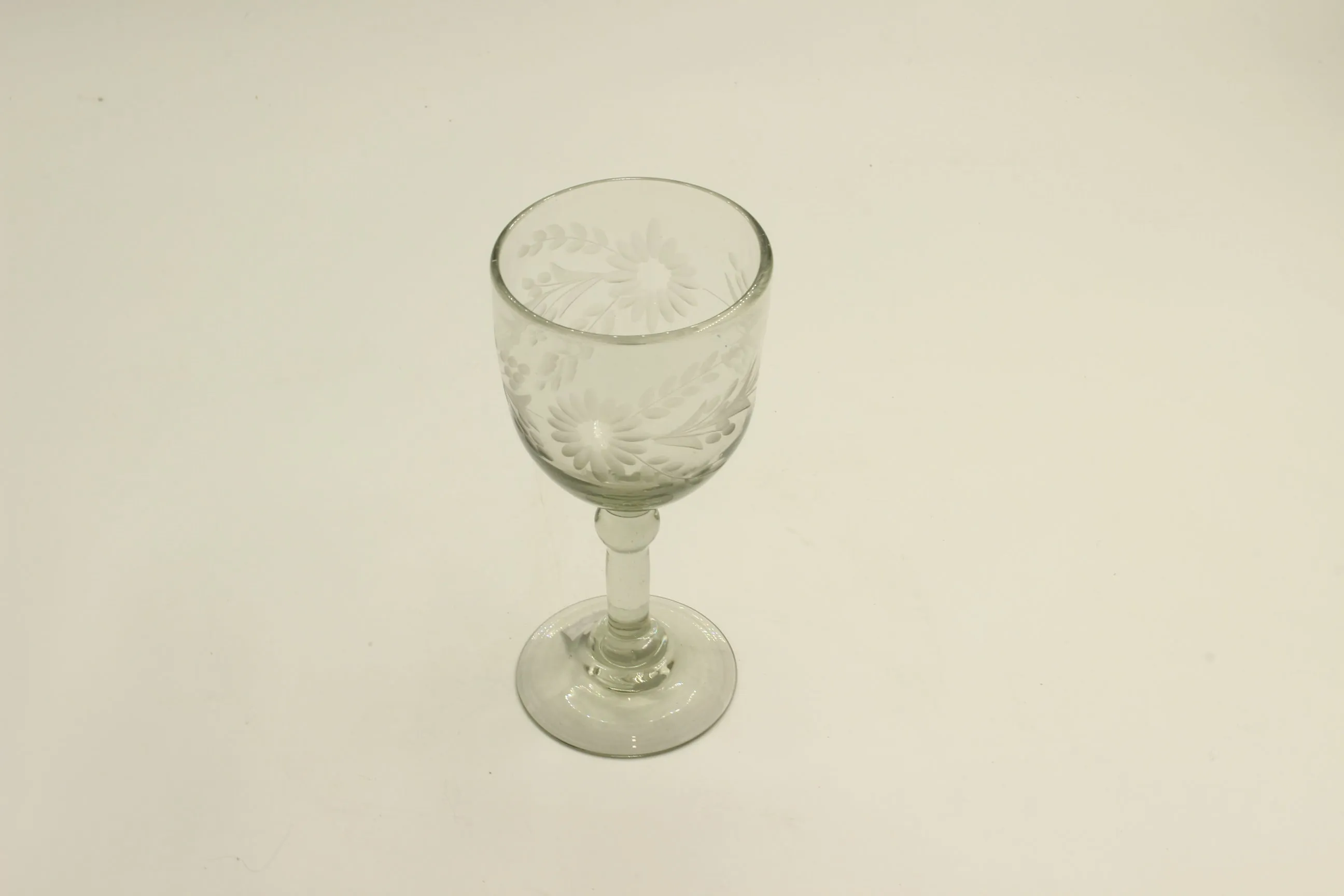 Light Transparent Blown Glass Set