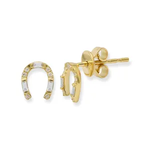 Lonestar Horseshoe Stud Earrings