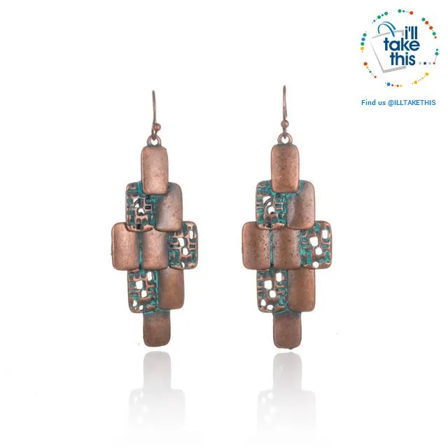LOOK your best with our Elegantly styled Ethnic Vintage Drop Earrings