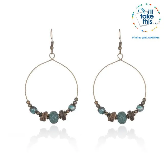 LOOK your best with our Elegantly styled Ethnic Vintage Drop Earrings