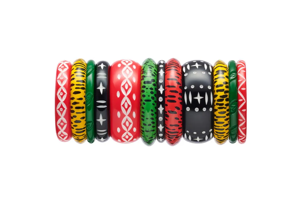 Lover and Hater Set of 3 Bangles