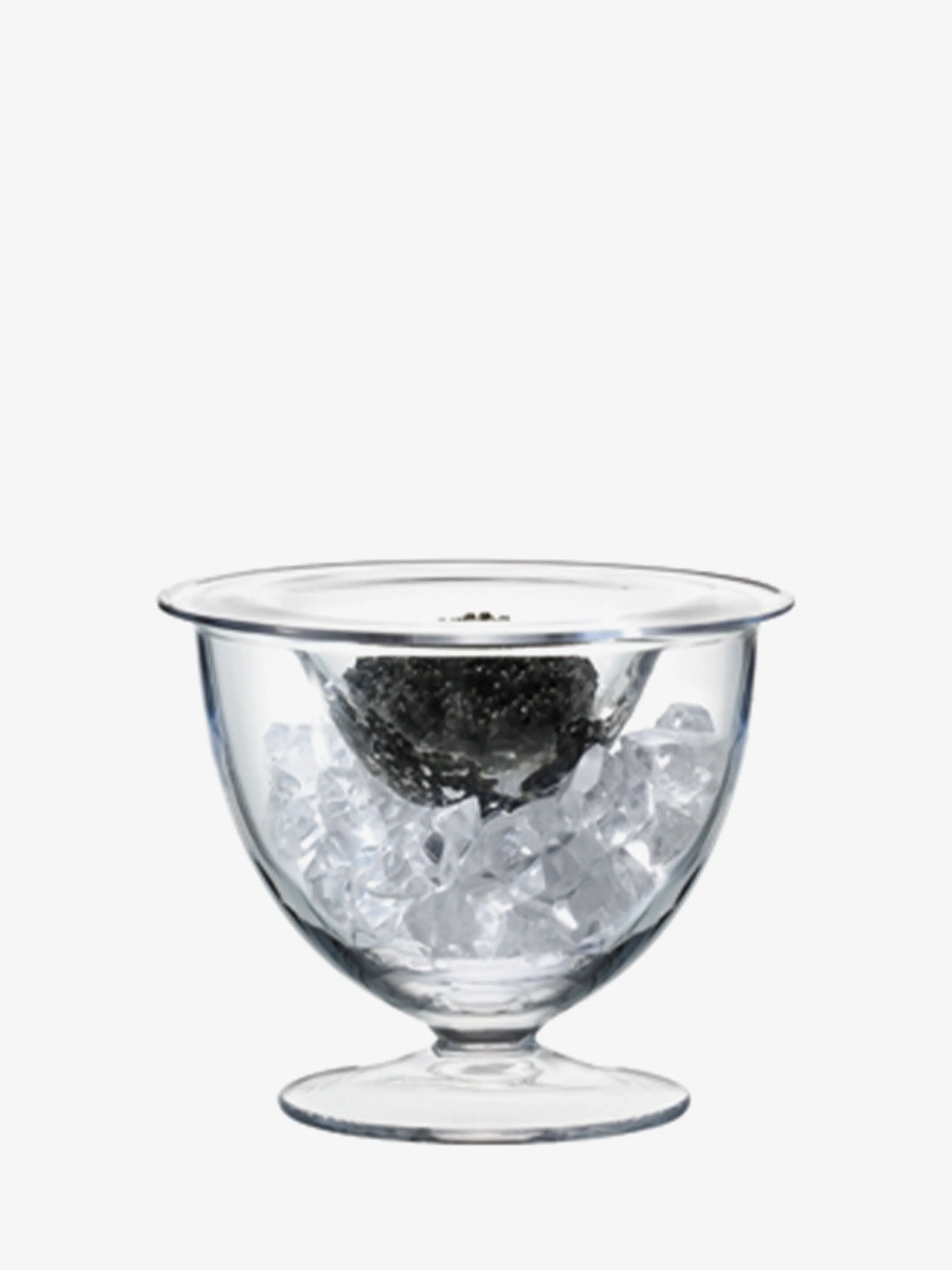 LSA International Serve Caviar Set in Clear