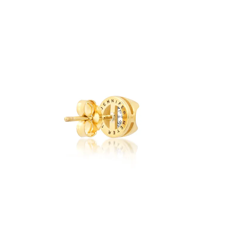 Medium Illusion Set Diamond Studs