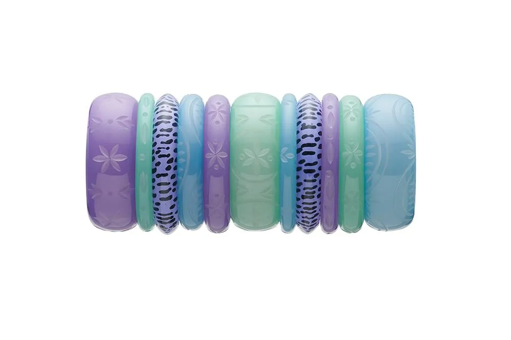 Midi Frosty Fakelite Bangle