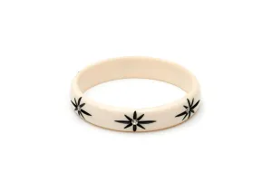 Midi Ivory Starburst Duchess Bangle
