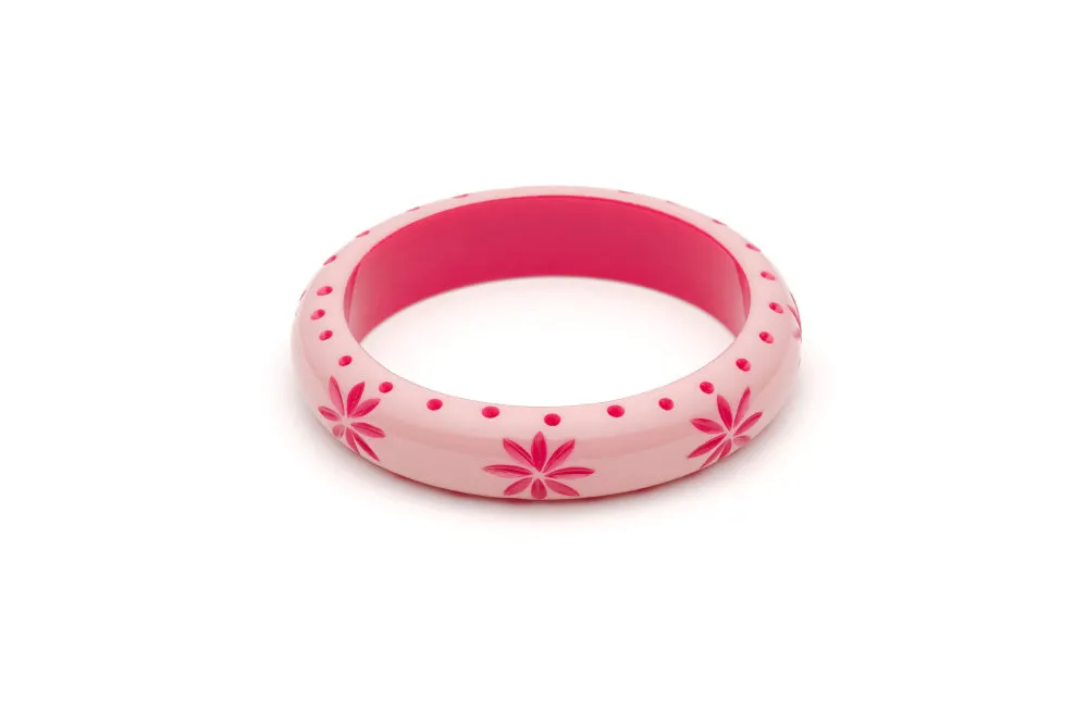 Midi Ripple Carved Bangle
