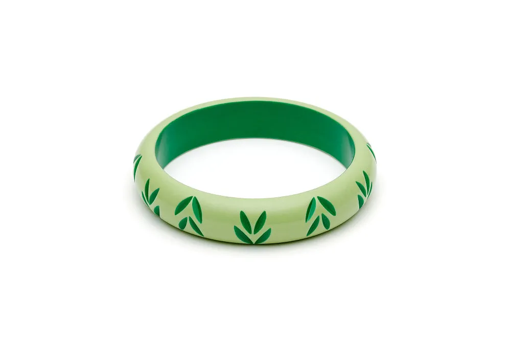 Midi Spring Carved Bangle