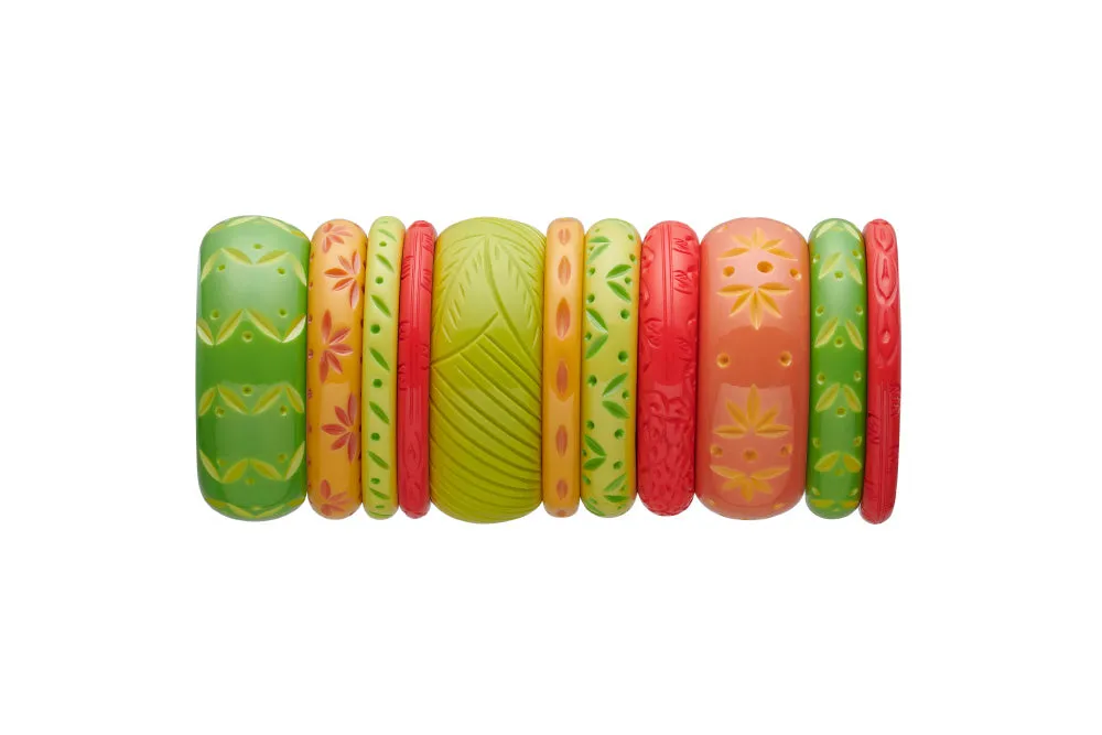 Midi Zest Carved Duchess Bangle