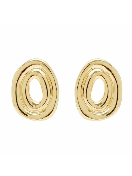 Mignonne Gavigan Jeanne Studs in Gold