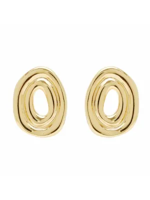 Mignonne Gavigan Jeanne Studs in Gold