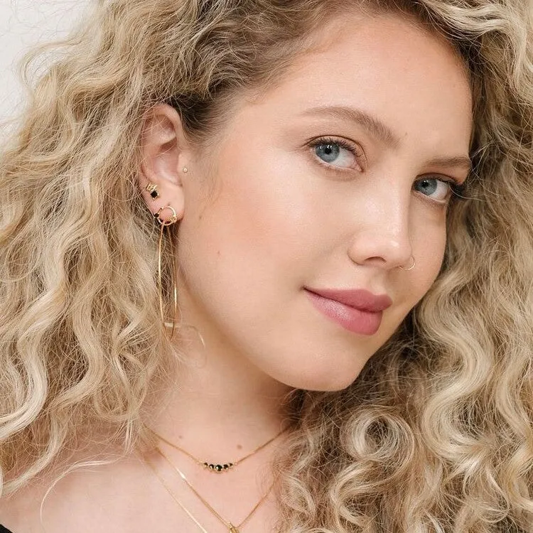 Miley Hoops (Large) - Gold & Silver