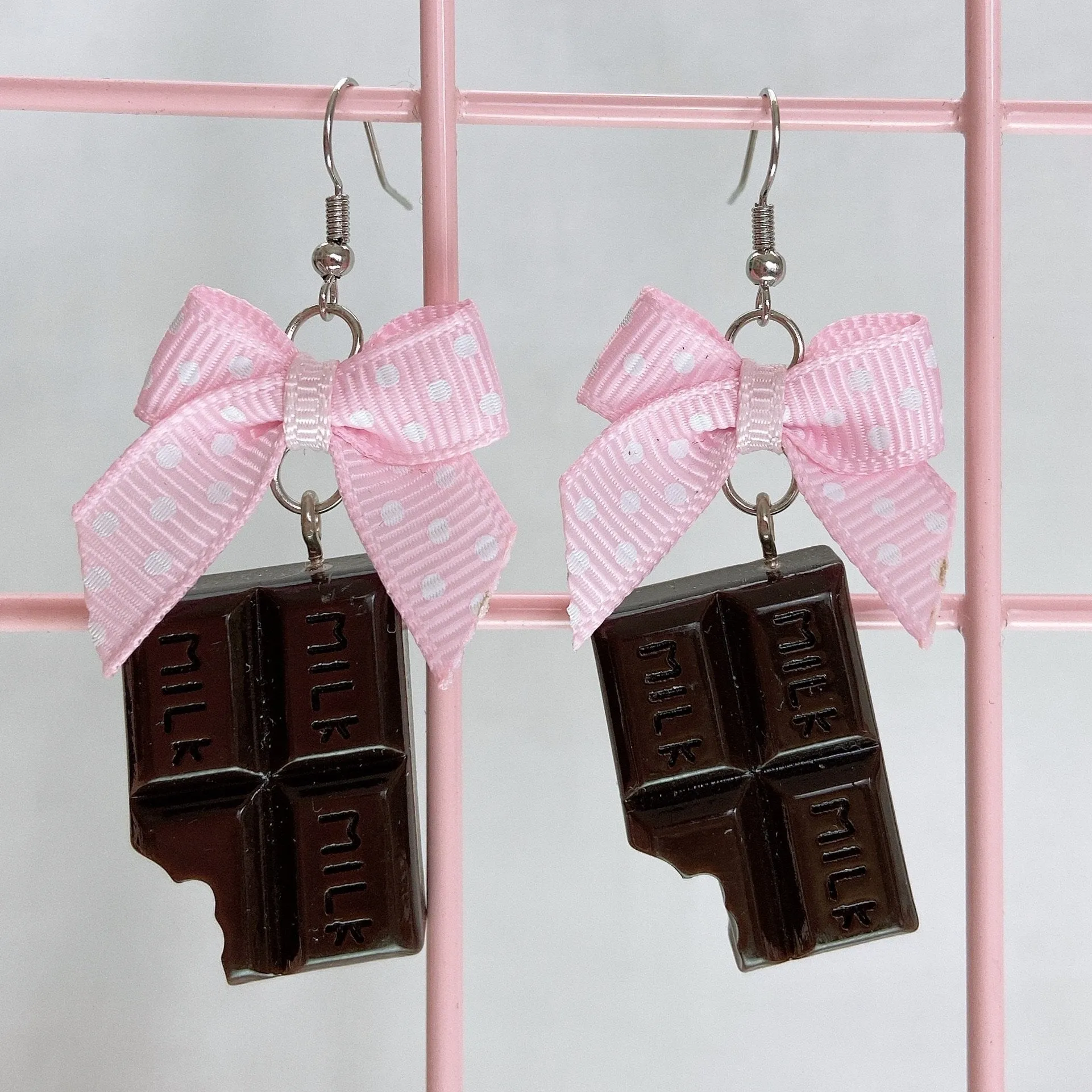 Milk Chocolate Earrings (6 Colors)