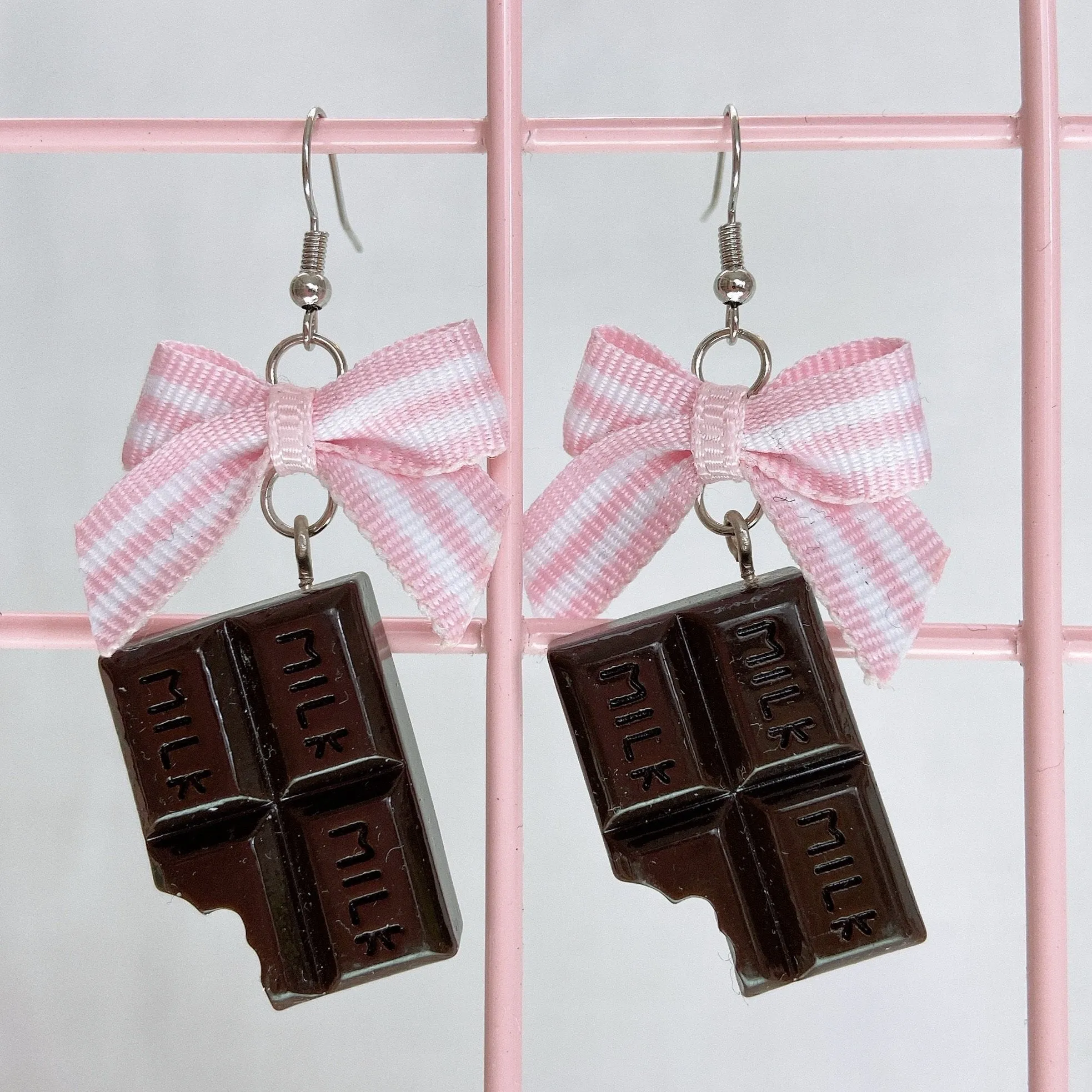 Milk Chocolate Earrings (6 Colors)