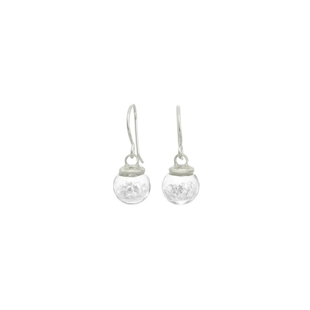 Mini Globe Earrings