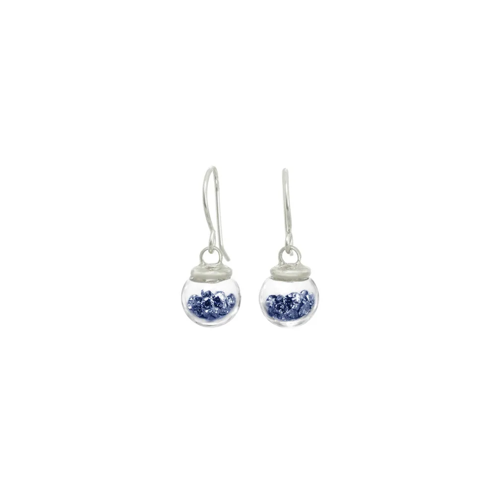 Mini Globe Earrings