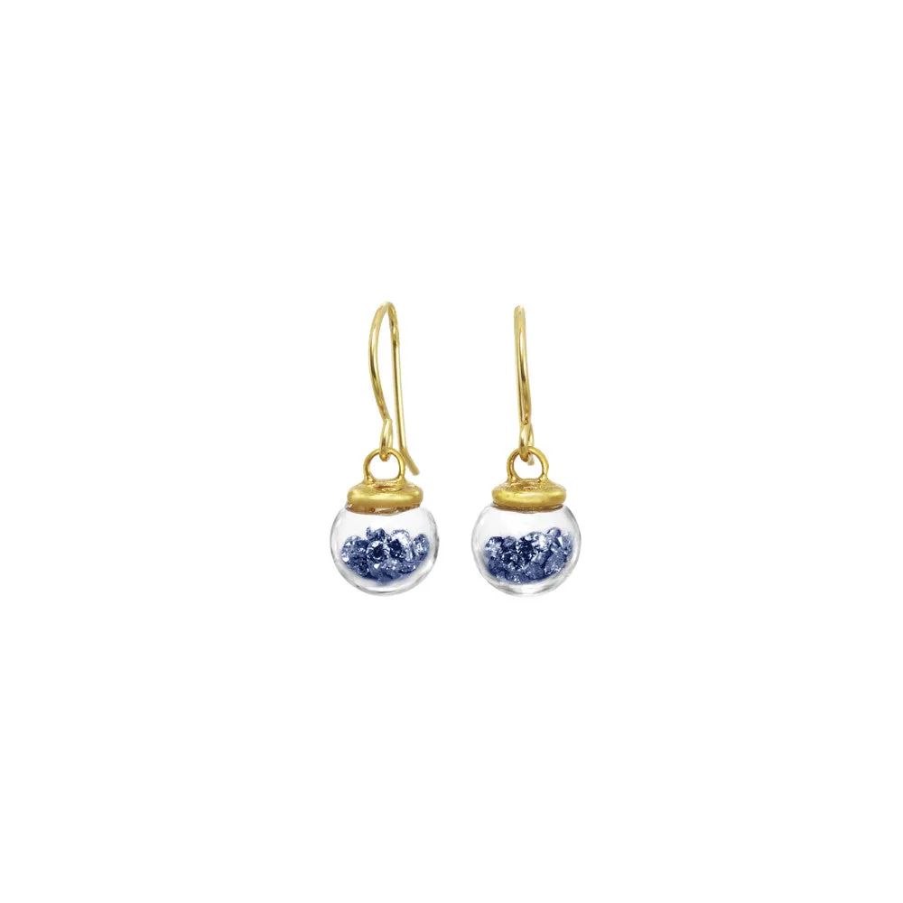 Mini Globe Earrings