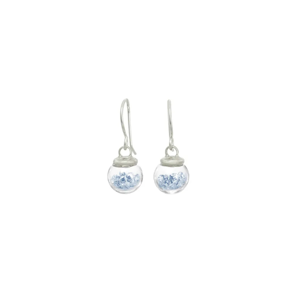 Mini Globe Earrings