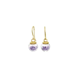 Mini Globe Earrings