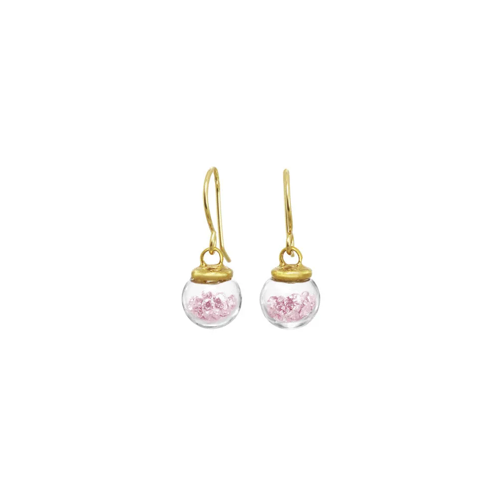Mini Globe Earrings