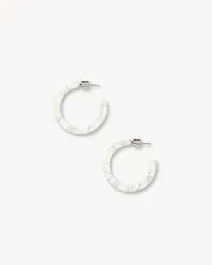 Mini Hoops in Marble