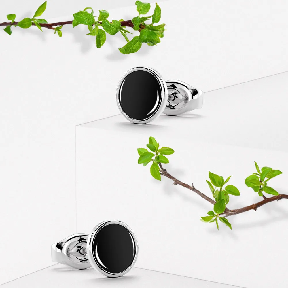 Mitch Stud Earrings 8mm