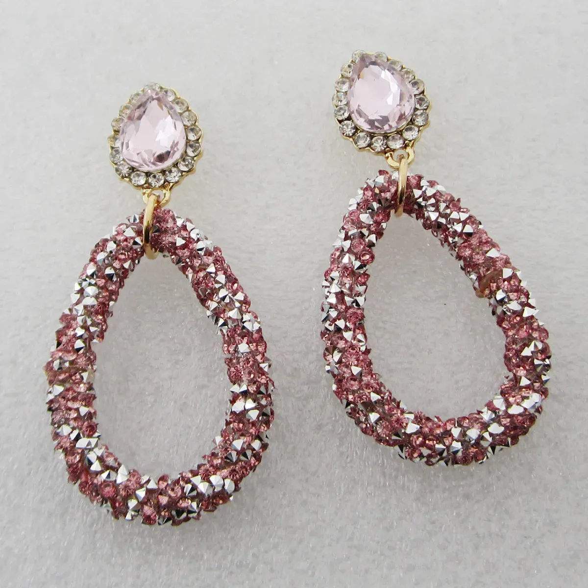 Multicolor Pendant Earrings