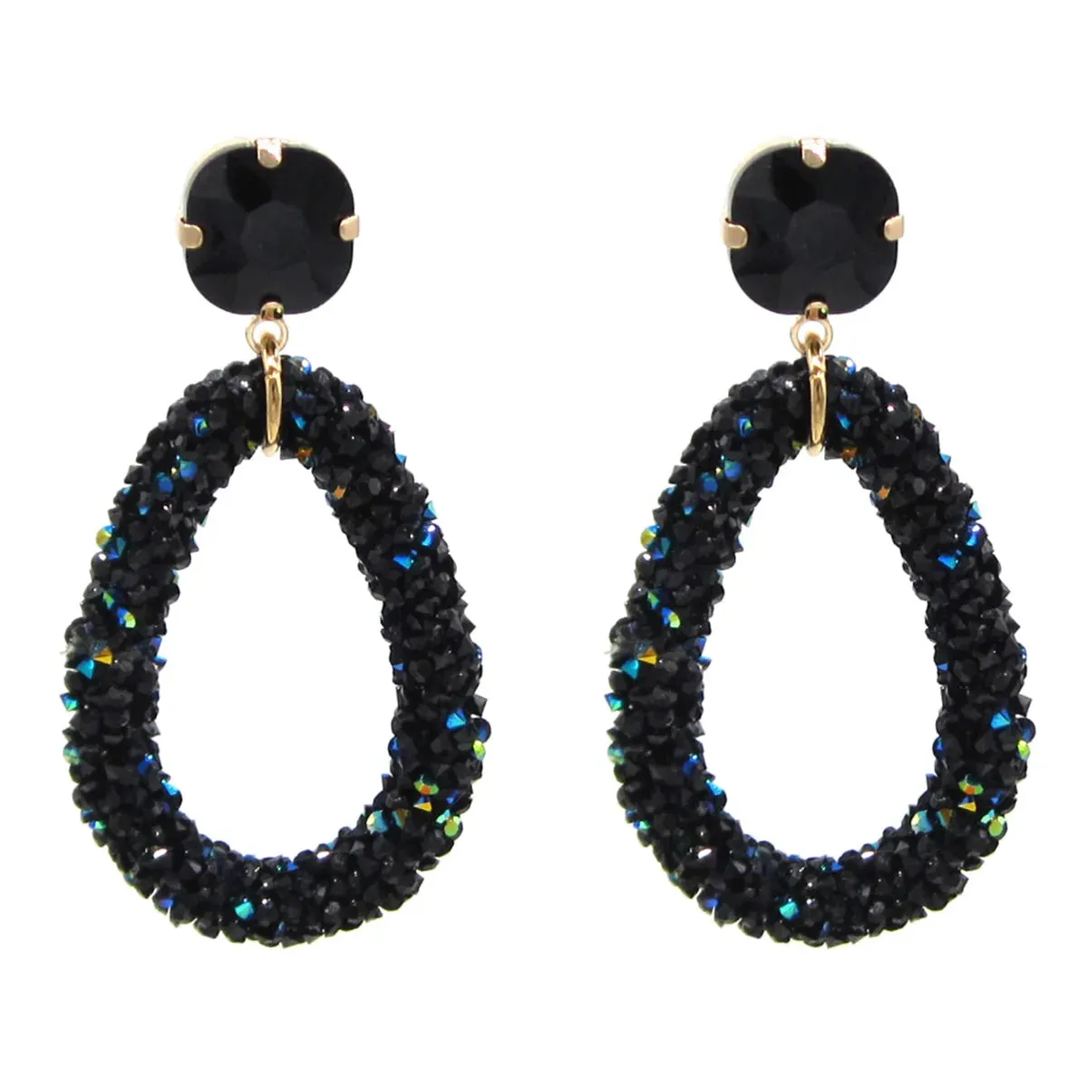 Multicolor Pendant Earrings