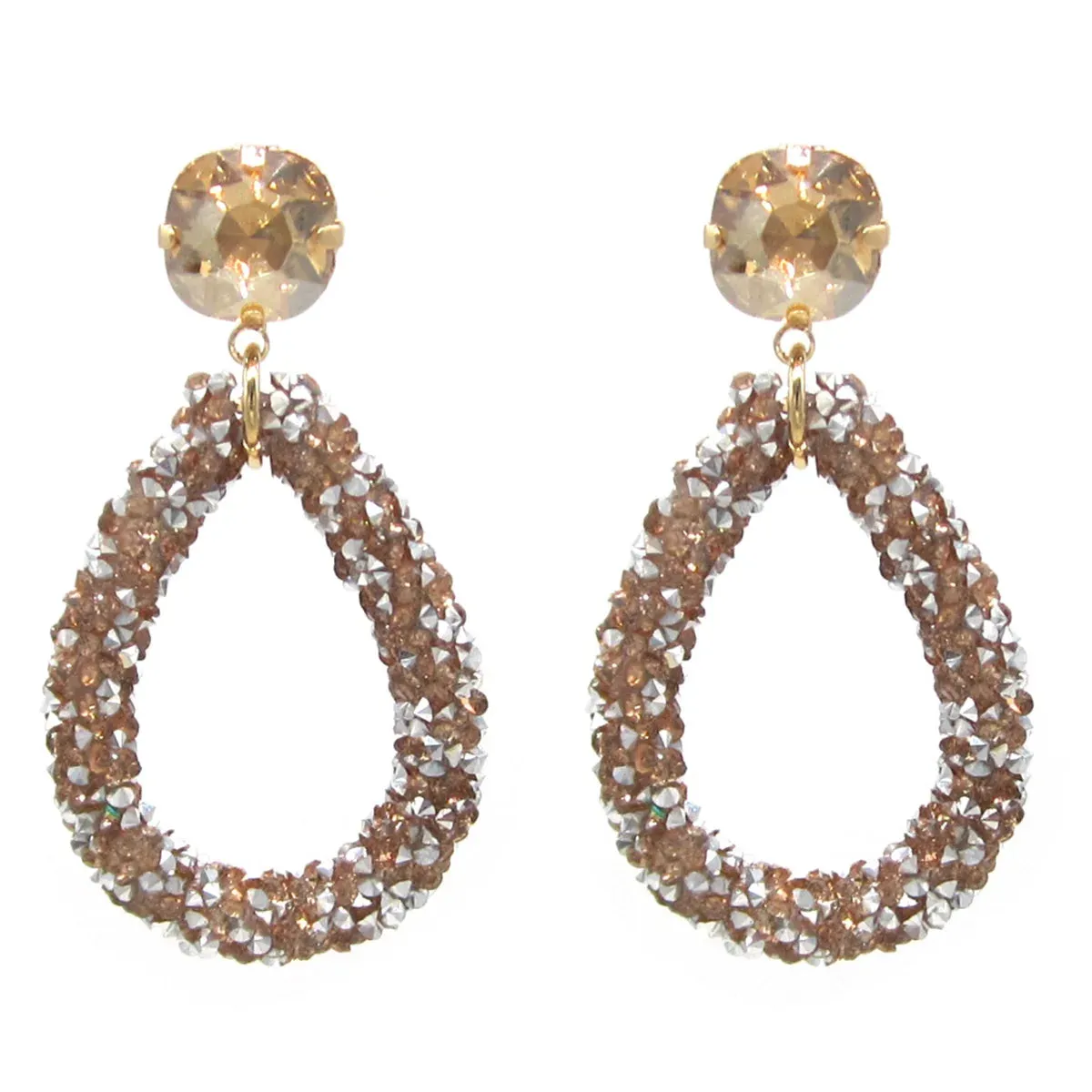 Multicolor Pendant Earrings