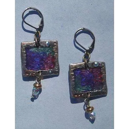 Nanette Orijinels Square Earrings