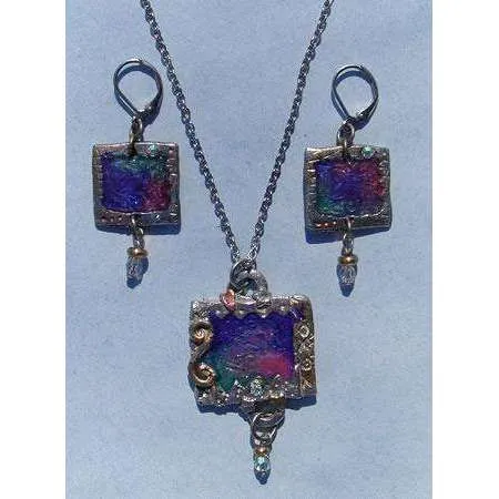 Nanette Orijinels Square Earrings