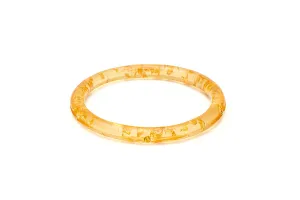 Narrow Gold Foil Starburst Duchess Bangle