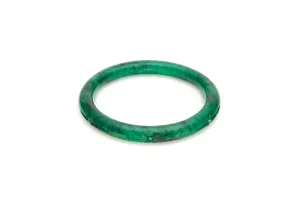 Narrow Monster Mash Carved Bangle