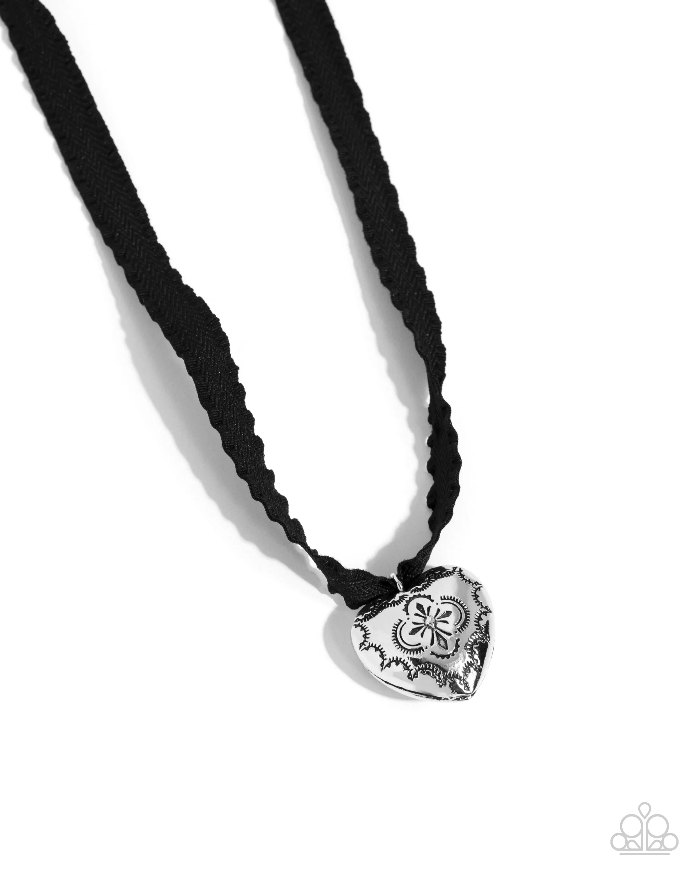 Necklace Fabricated Finesse - Black SET