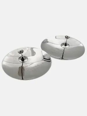 Nuclear Earrings Silver