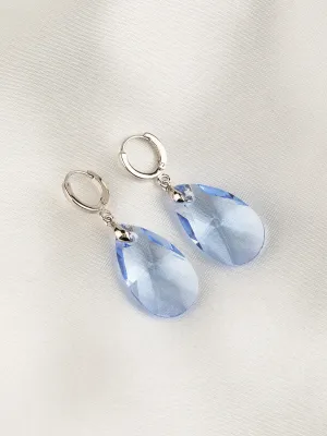 Olivia Earrings | Light Sapphire
