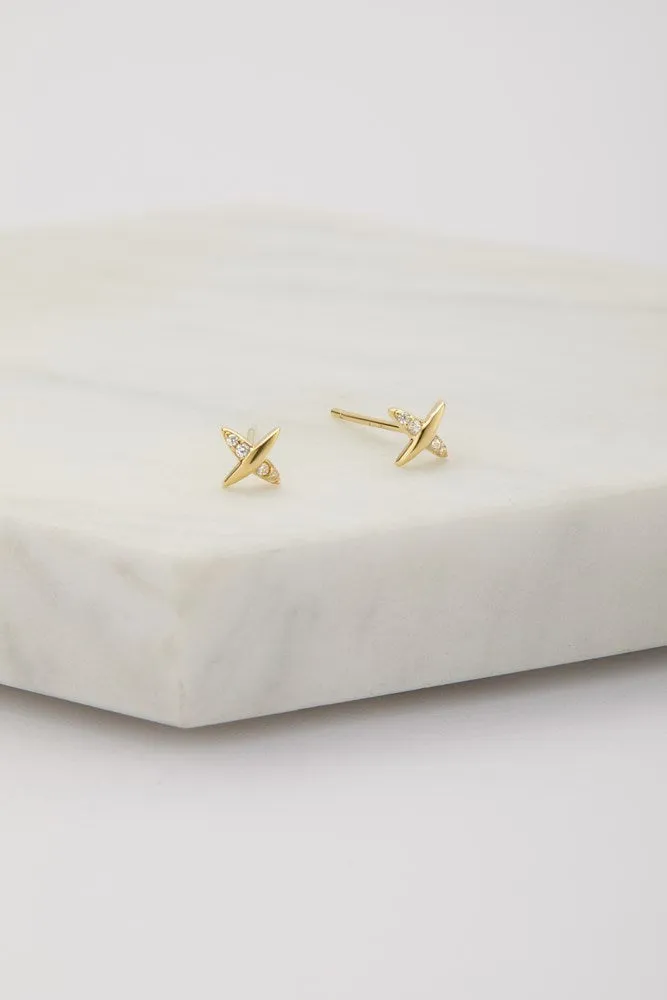 Olivia Stud Earring - 925 Sterling Silver
