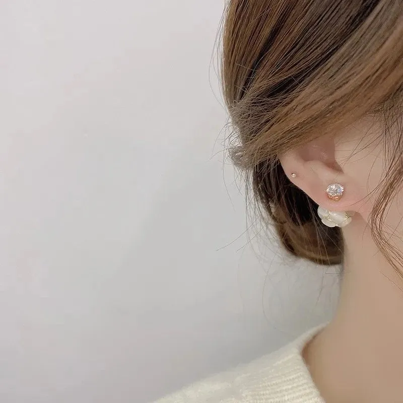 Opal Ball Stone Studs
