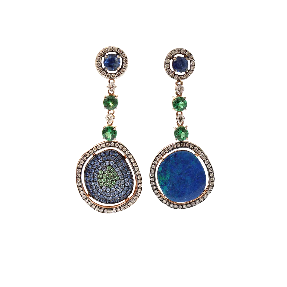 Opal Drop Earrings