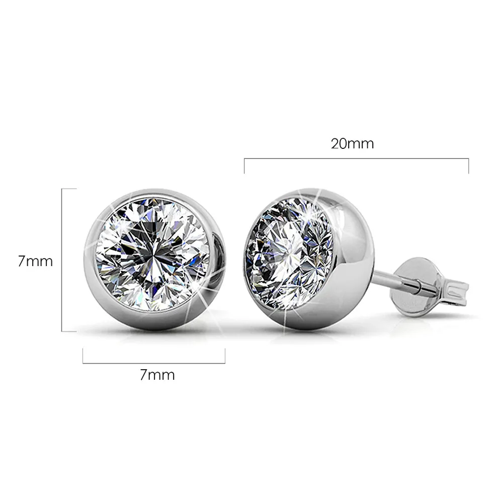 Opulence Earrings Embellished With SWAROVSKI Crystals