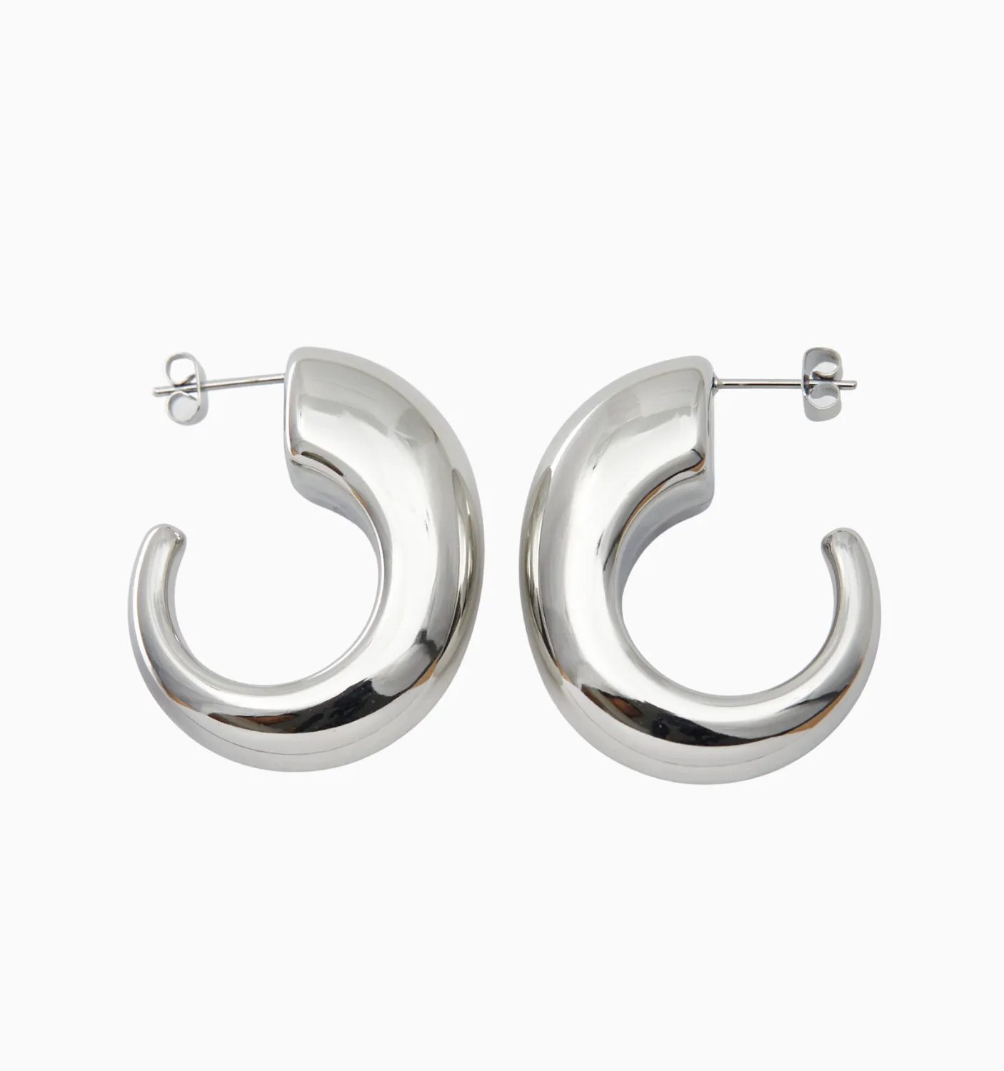Paloma Swirl Hoops - Medium