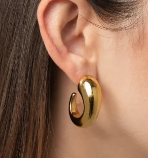 Paloma Swirl Hoops - Medium