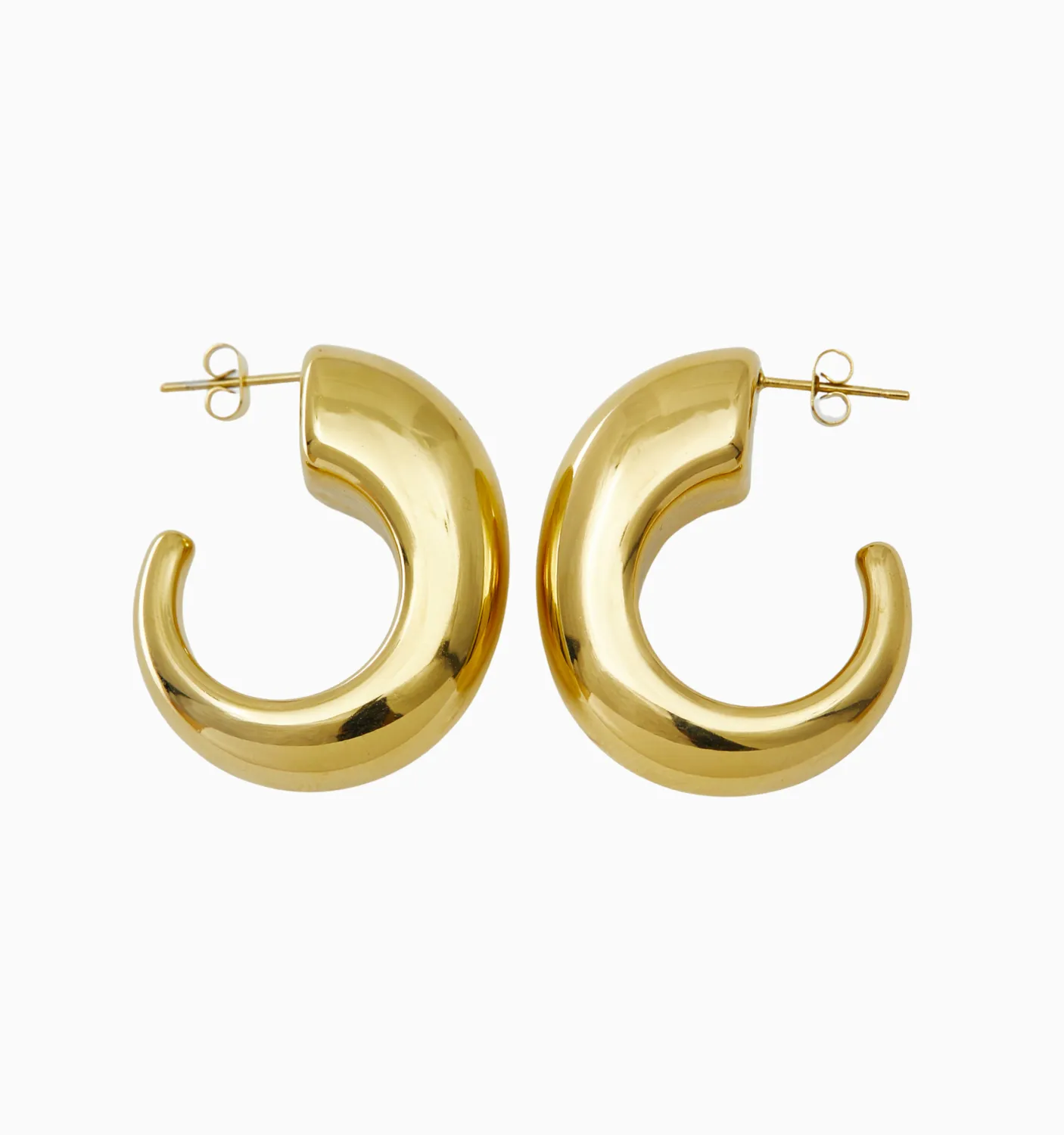 Paloma Swirl Hoops - Medium