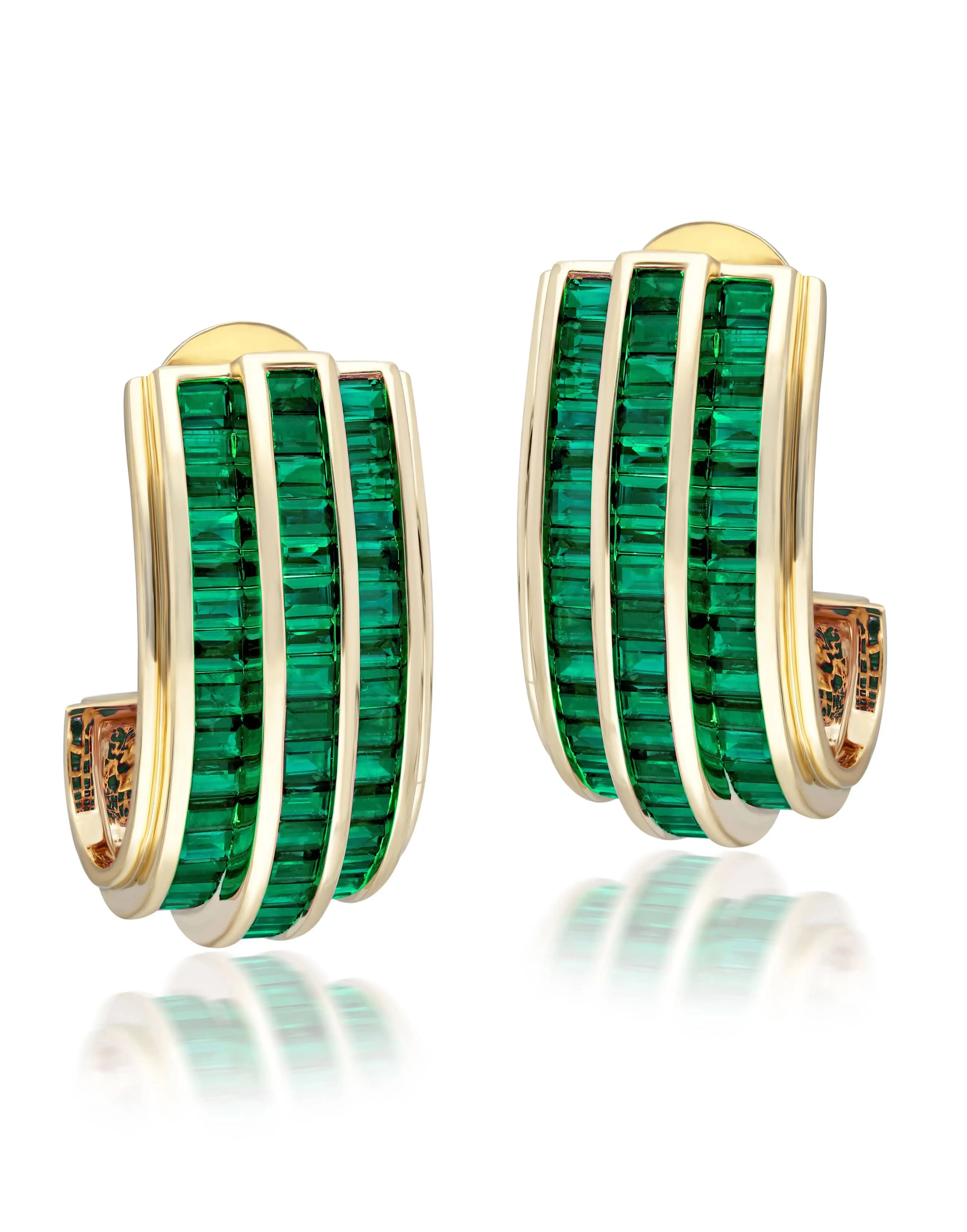 Paro Emerald Earrings