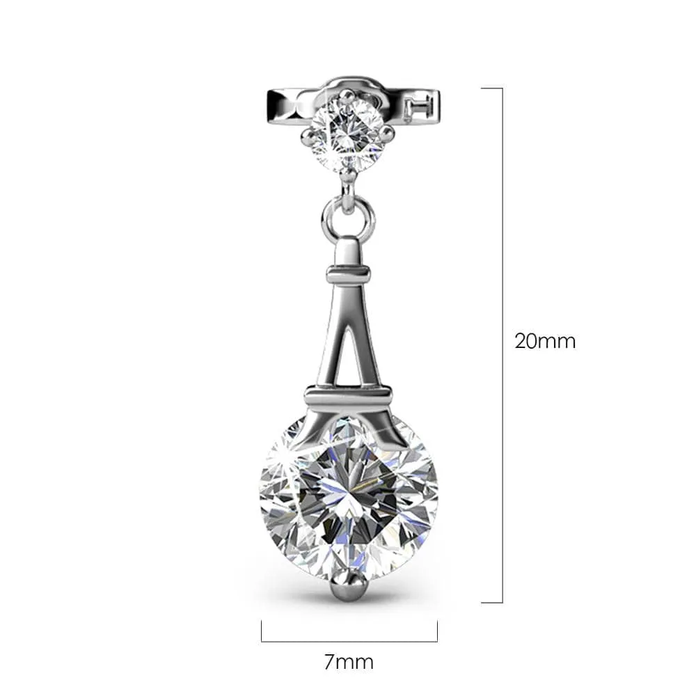 Pendulum Earrings Embellished With SWAROVSKI Crystals