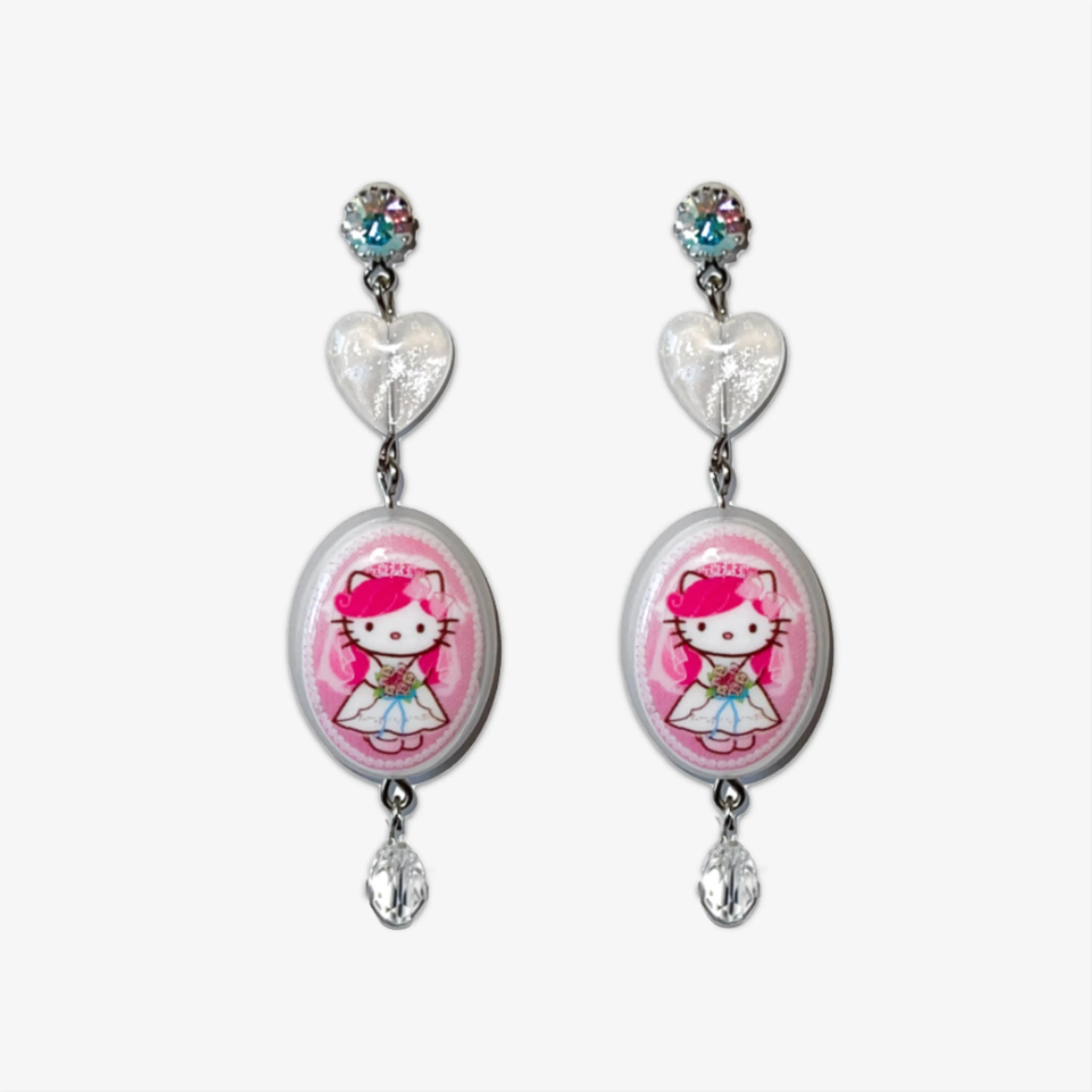 PORTRAIT BRIDE EARRINGS