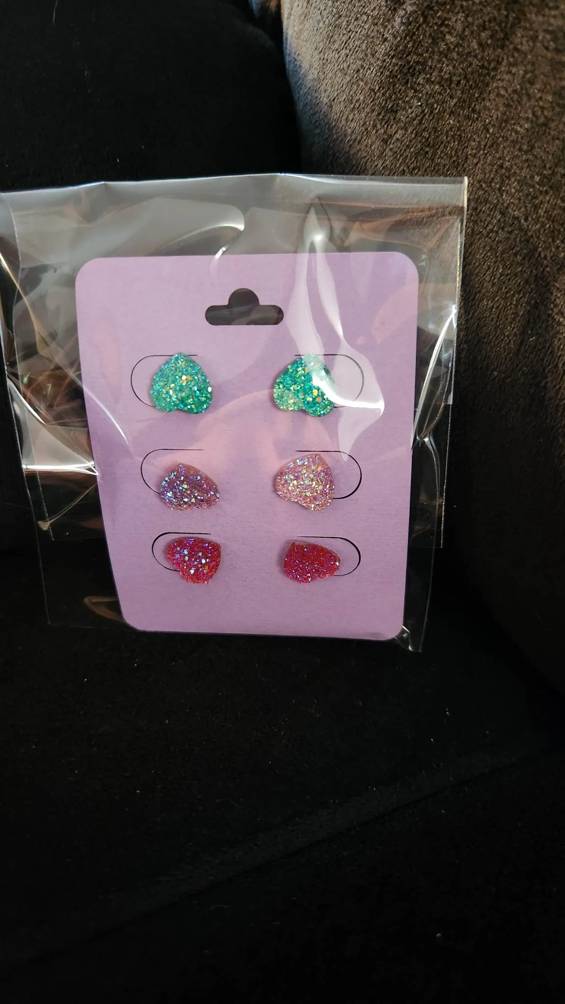Pre Made 3pkt Resin Earrings