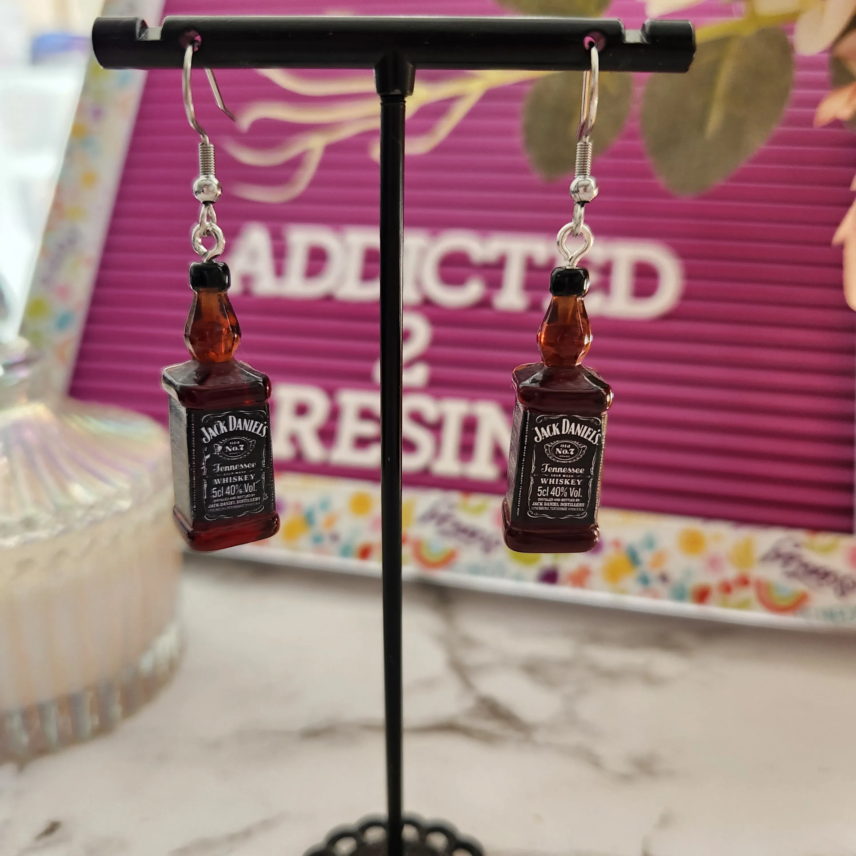 Pre Made Drink  Earrings